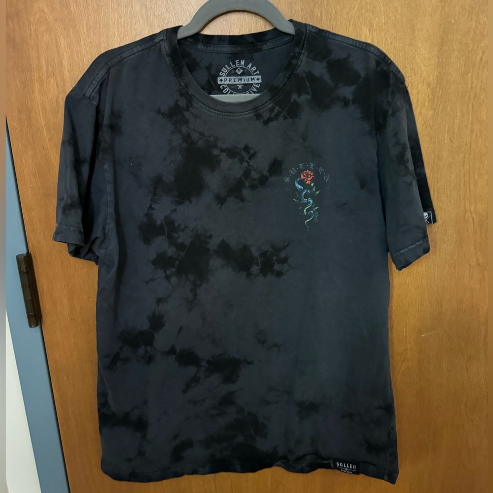 Black Sullen Art Collective Rose Graphic Tee